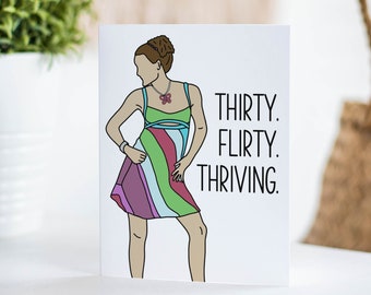 13 Going on 30 Birthday Card: Jennifer Garner Chick Flick
