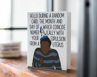 Funny Birthday Card: Community Card - Jehovah's Witness Occasion