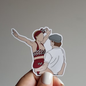 The Notebook Sticker, Waterproof Weatherproof sticker, matte, handmade, if you&#39;re a bird, i&#39;m a bird, chick flick sticker