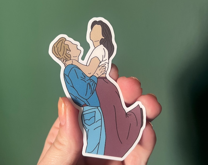 While You Were Sleeping: Waterproof 90s Rom Com Decal, New York sticker, nostalgic sticker