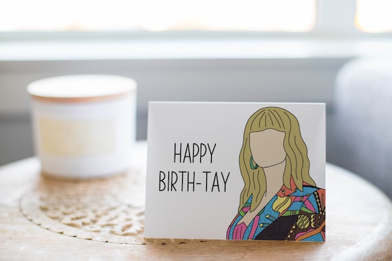 Swift Birthday Card -  Canada