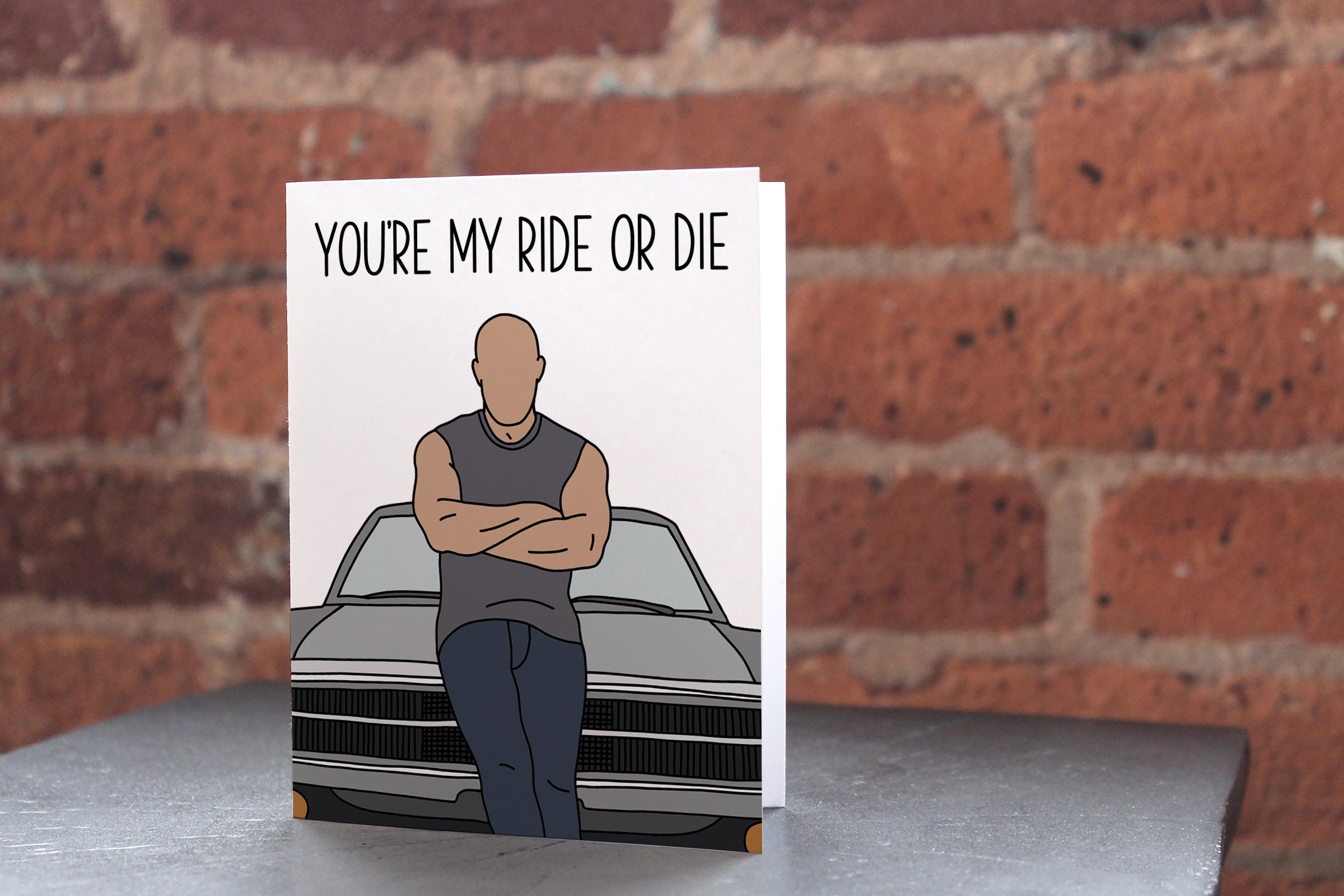 Ride or Die Card: Fast and Furious Anniversary Card