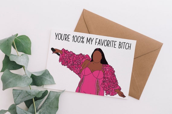 Lizzo Friendship Card Lizzo Friendship Card