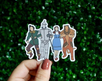 Wizard of Oz Sticker, Movie Musicals, Broadway, Waterproof Matte Vinyl
