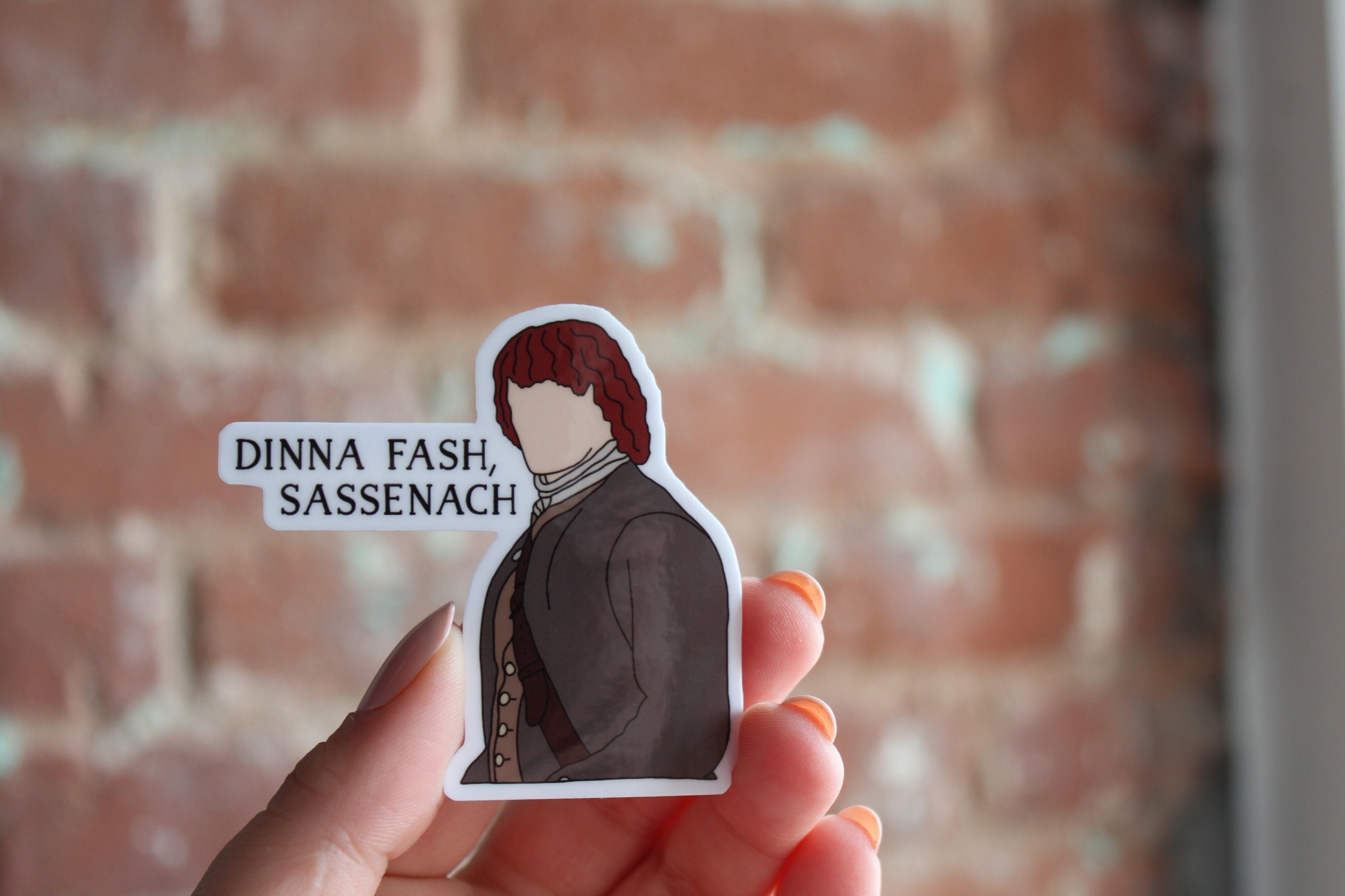 Decoración Bolso Llavero Sassenach KUIYAI - Inspirado En La Serie De TV, Regalo Para Fans, Diseño Escocés Regalo Outlander