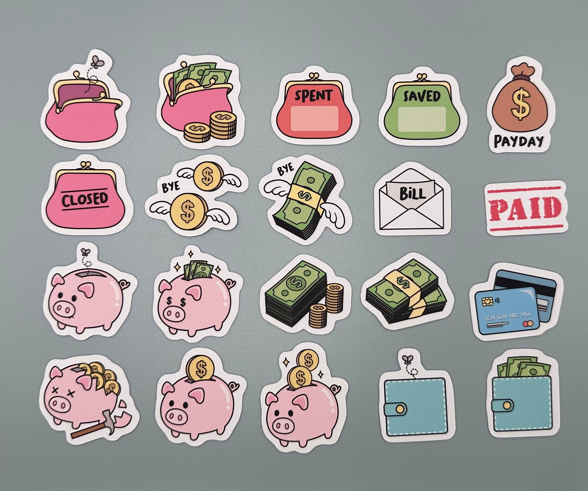 Cute Food Stickers Set of 9 Perfect for Planners, Bullet Journals, and  Laptops High-quality Vinyl Stickers -  Sweden
