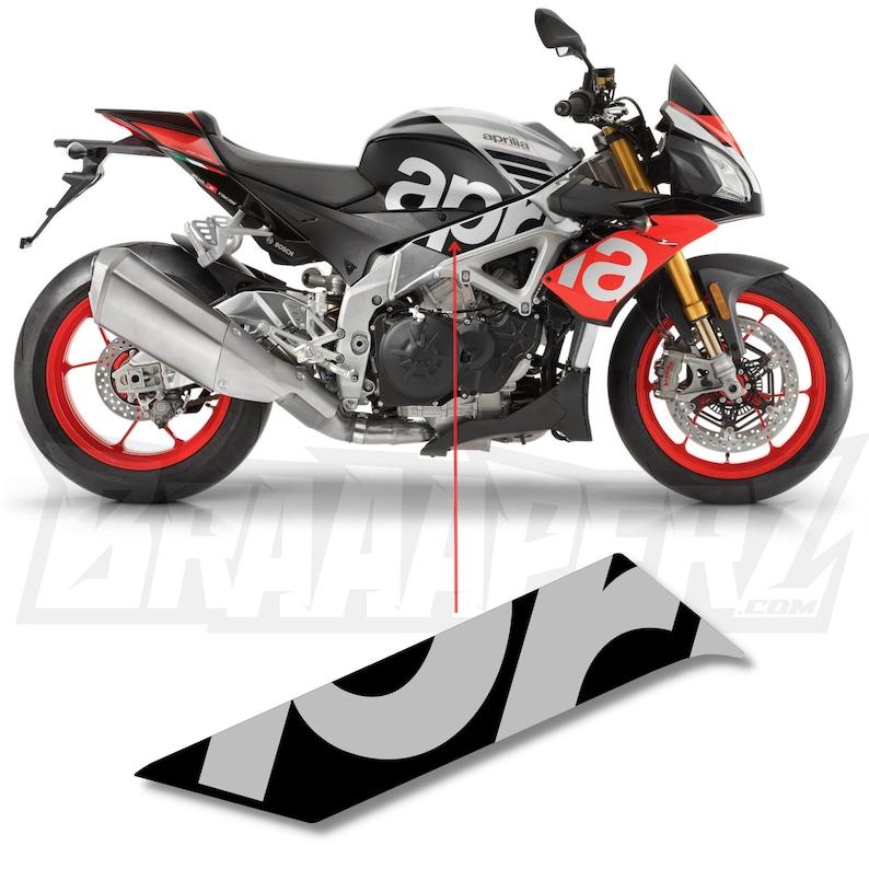 stickers graphics kit for Aprilia Tuono v4 1100 rr 2016-2020 image 3