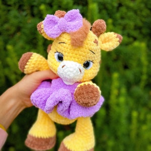 Giraffe Crochet Pattern/ low sew Amigurumi/ tutorial/ digital PDF/ENG image 6