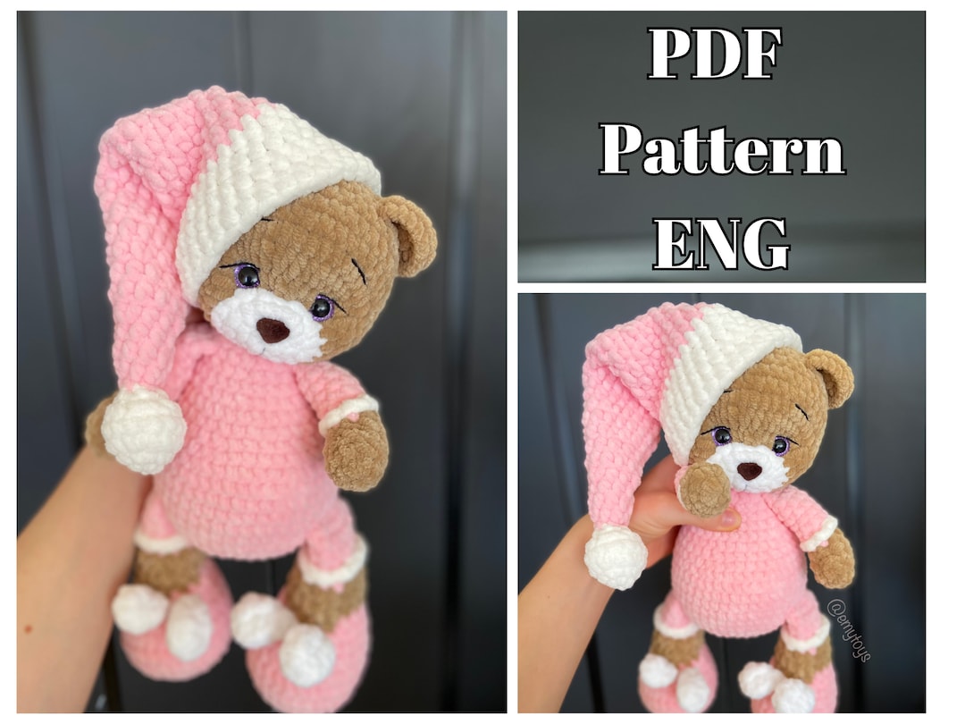 A Crochet Patron Patrones Ositos Amigurumis Oso Amigurumi Paso