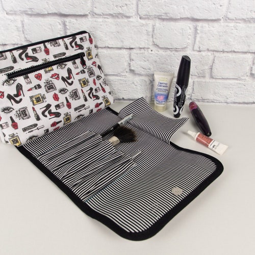 Makeup Bag Pattern Makeup Sewing Tutorial PDF Tutorial Etsy