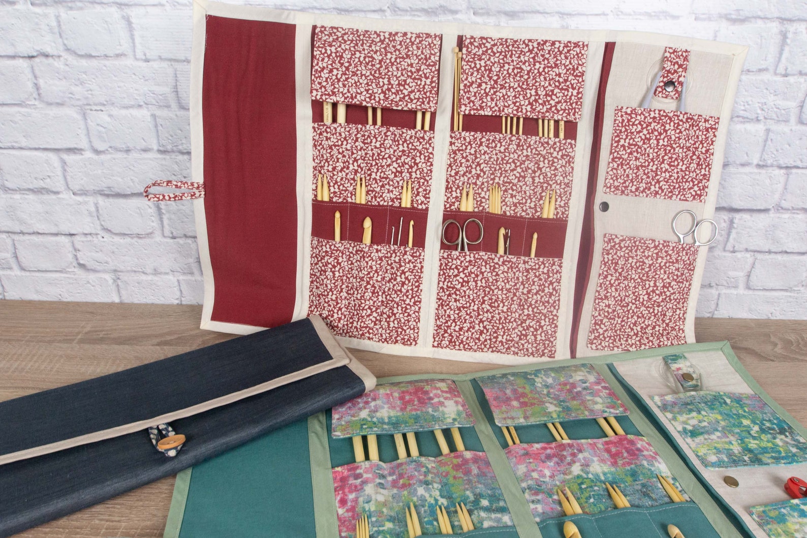 Knitting Needle Case Pattern Pdf Tutorial Knitting Needle Etsy