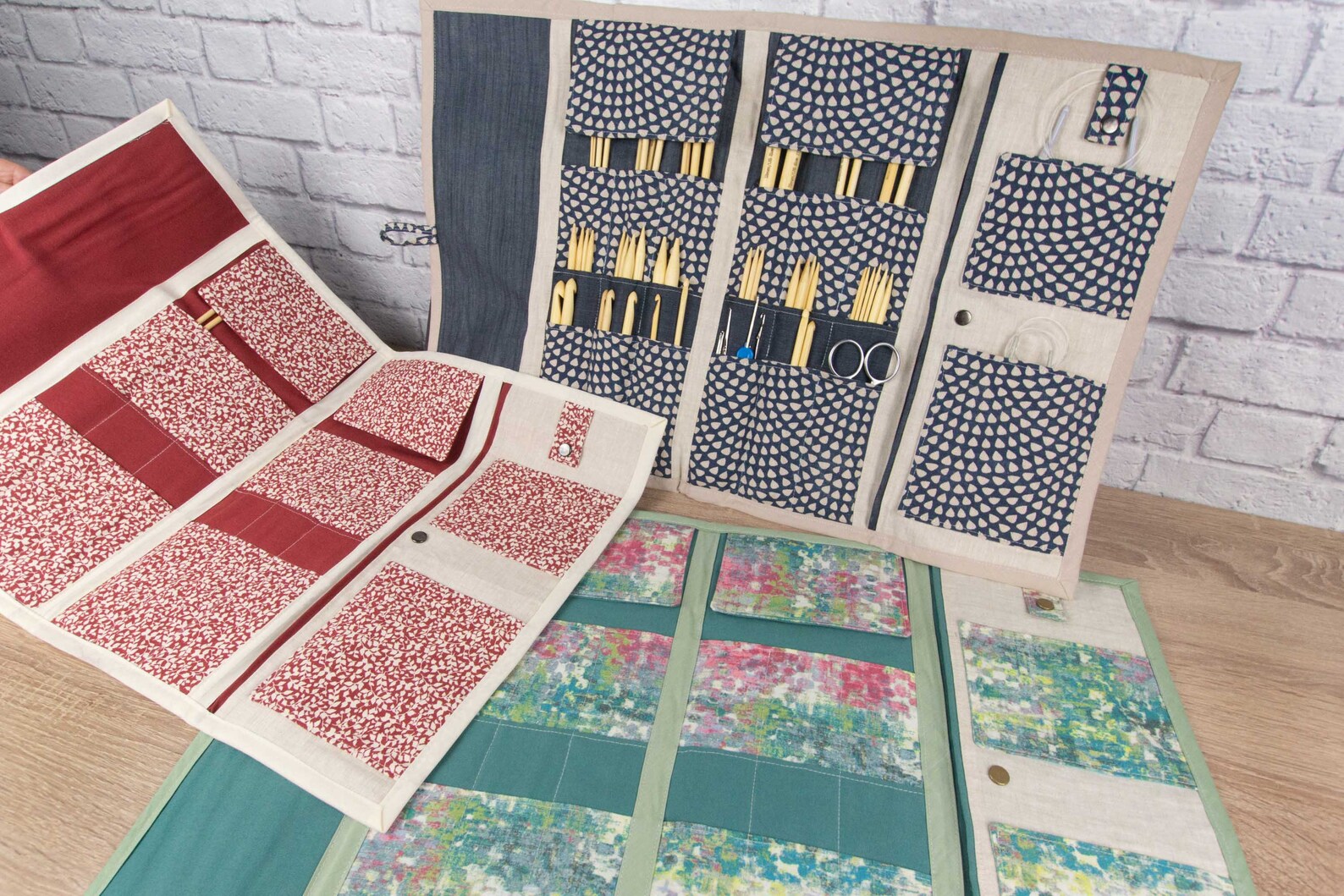 Knitting Needle Case Pattern Pdf Tutorial Knitting Needle Etsy