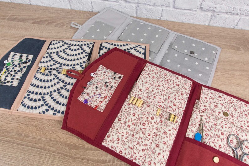 Knitting Needle Case Pdf Sewing Patterns Crochet Needle Etsy