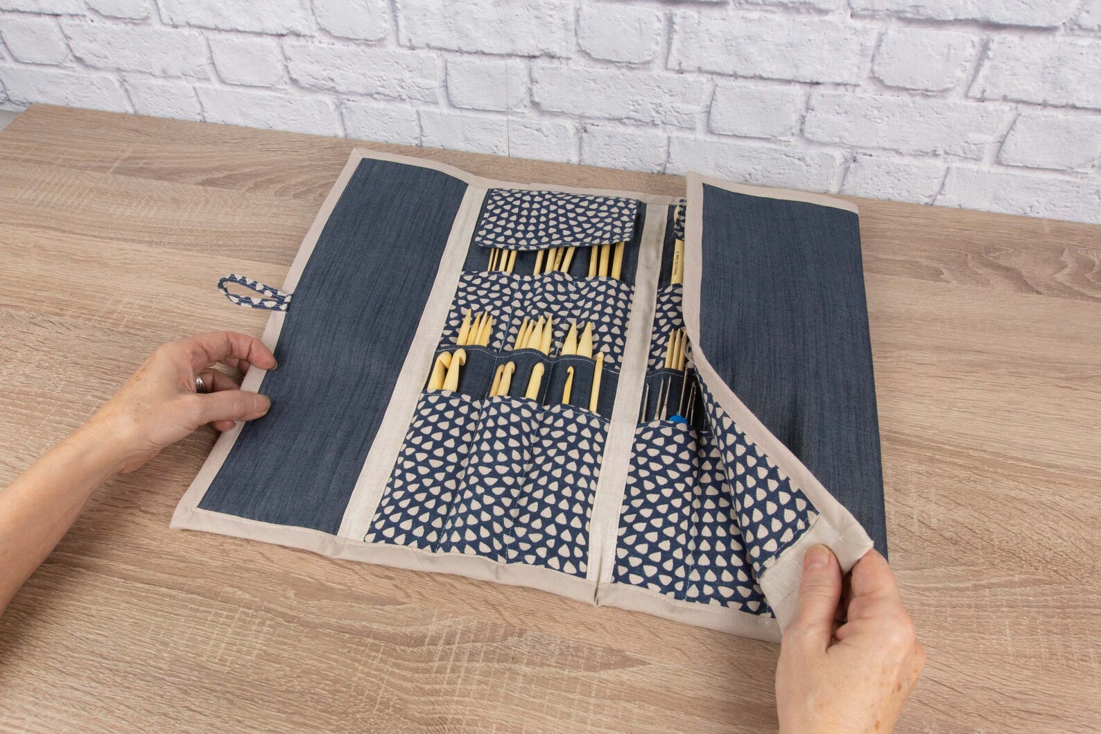 Knitting Needle Case Pattern Pdf Tutorial Knitting Needle Etsy