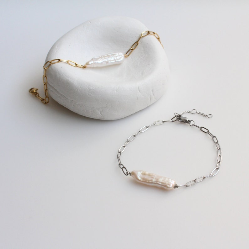 Gemstone Bracelet, Minimalist Charm Bracelet