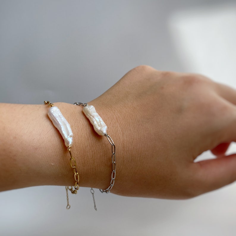 Gemstone Bracelet, Minimalist Charm Bracelet