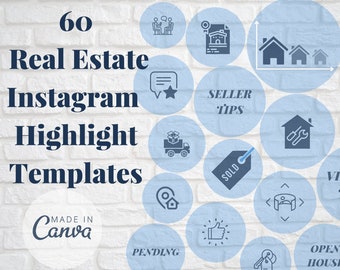 Real Estate Agent Instagram Icons