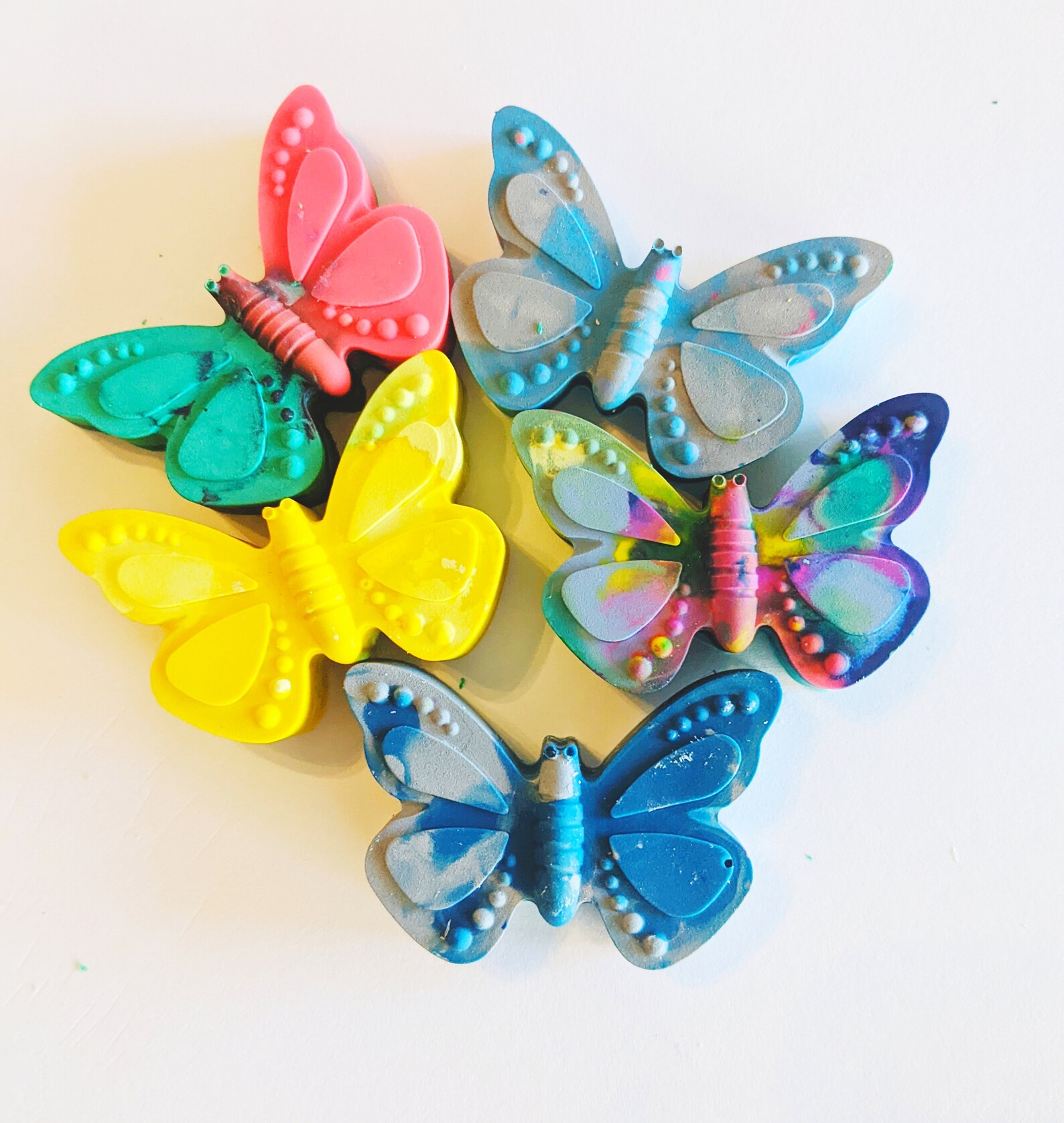 Butterfly Crayons Butterfly Crayon Set STEM Toys Party Etsy