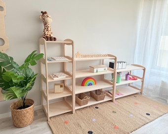Open Montessori Shelf Set: Baltic Birch Kids Furniture