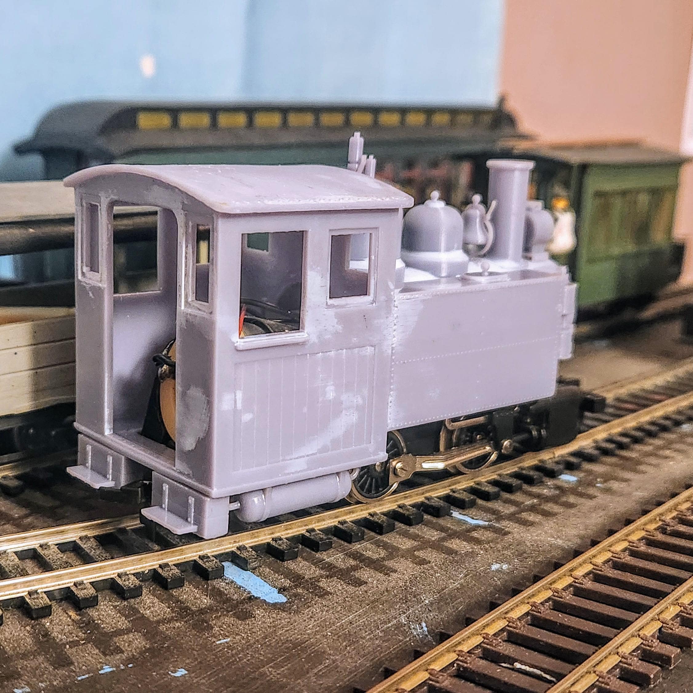 鉄道模型 PRECISION SCALE On3 PORTER 0-4-OT HOn3 Scale TMW 0-4-0 H.K. Porter Steam Locomotive w/Tender Kit