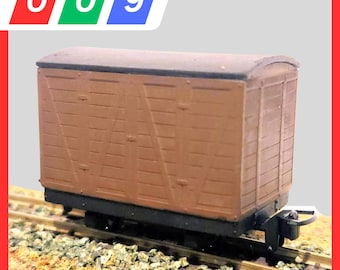 009 標準貨物車（ダブルパック） - 009 狭軌、3Dプリントキット