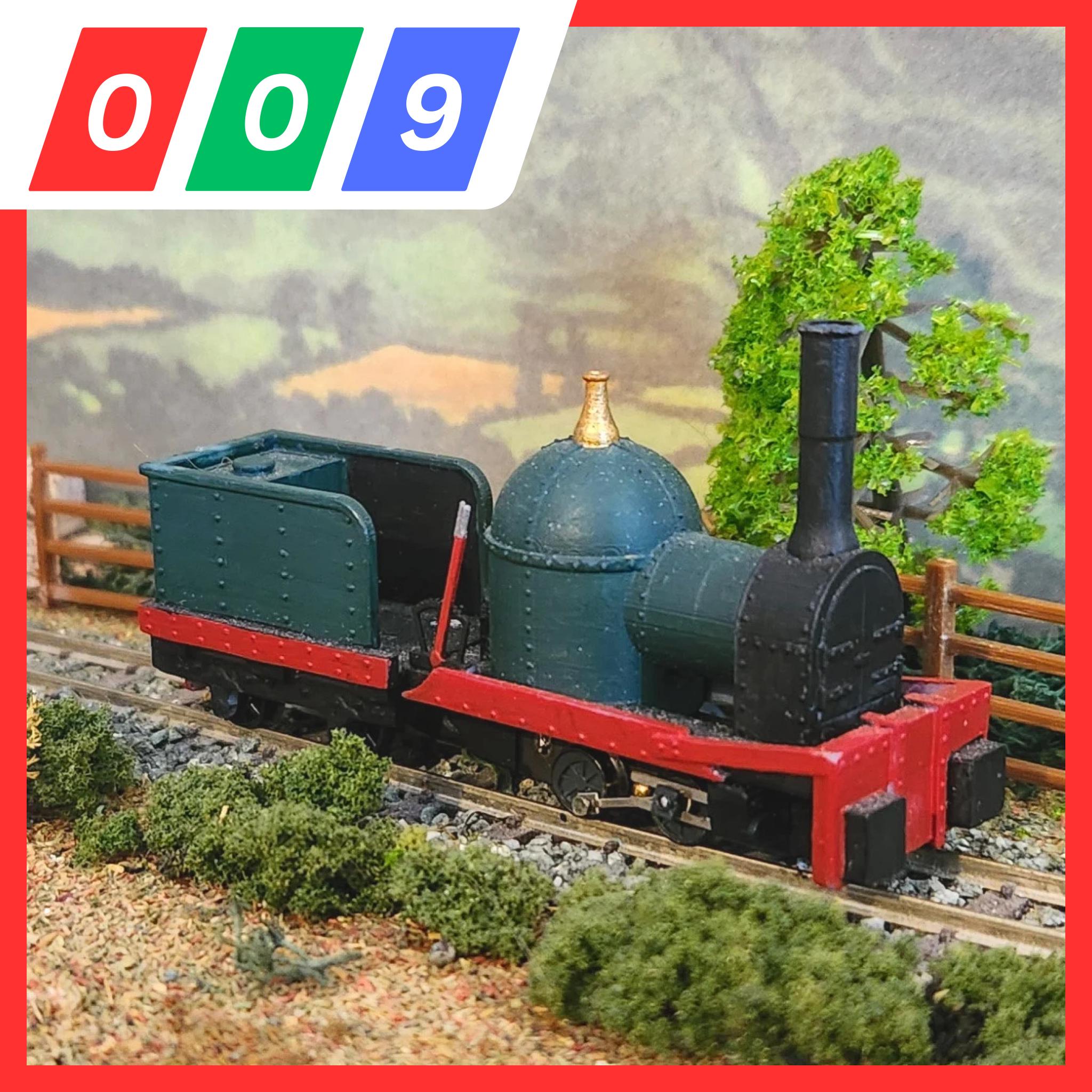 009 Pioneer Steam Locomotive - Fits Tu-koppel A Chassis - 009 Narrow ...