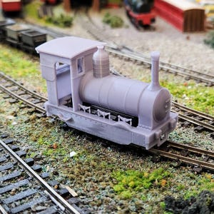 Secundus Steam Tram - Fits Kato 11-109 Chassis - 009 Narrow Gauge, 3D Printed Kit