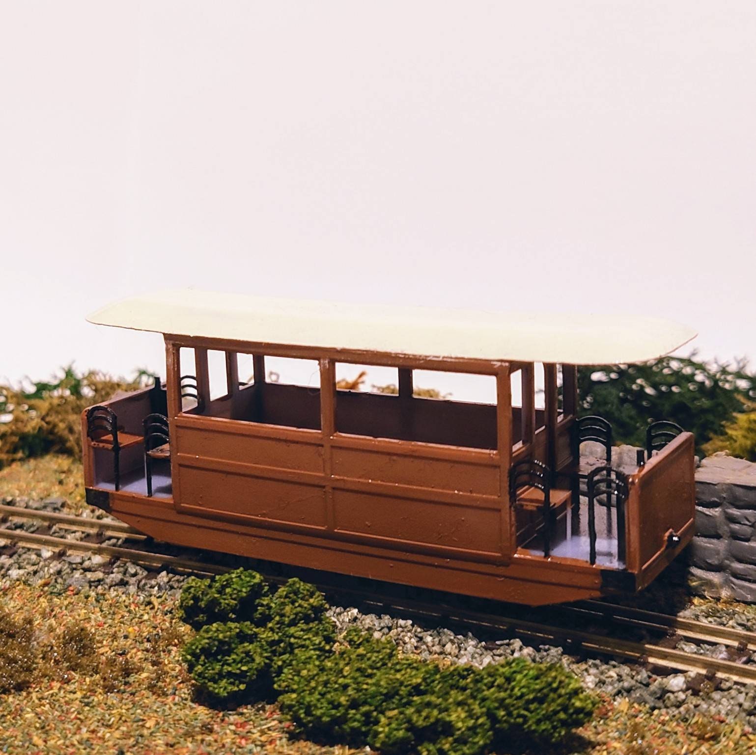 009 Narrow Gauge Tram Kit 'volks Electric Railway No.1 for Kato 109 Chassis Etsy UK