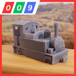 009 Side Tank, Starter Series - Fits Kato 11-109 Chassis - 009 Narrow Gauge, 3D Printed Kit
