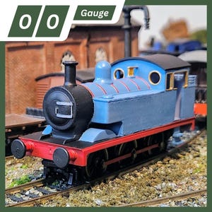OO Side Tank 'North Western' Locomotive - Fits Hornby or Dapol Terrier Chassis - 00 Gauge, 3D Printed Kit