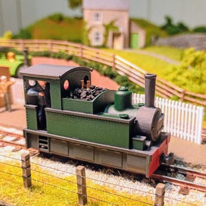 Side Tank, Starter Series - Fits Kato 11-109 Chassis - 009 Narrow Gauge, 3D Printed Kit