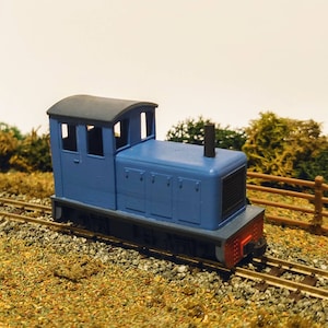Diesel Loco, Starter Series - Fits Kato 11-109 Chassis - 009 Narrow Gauge, 3D Printed Kit