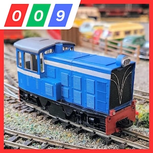 009 Darjeeling NDM-6 Diesel - Geschikt voor Kato 11-109 chassis - 009 Smalspoor, 3D-geprinte kit