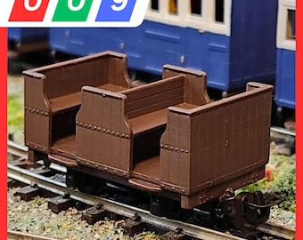 009 標準採石場車両（ダブルパック） - 009 狭軌、3Dプリントキット