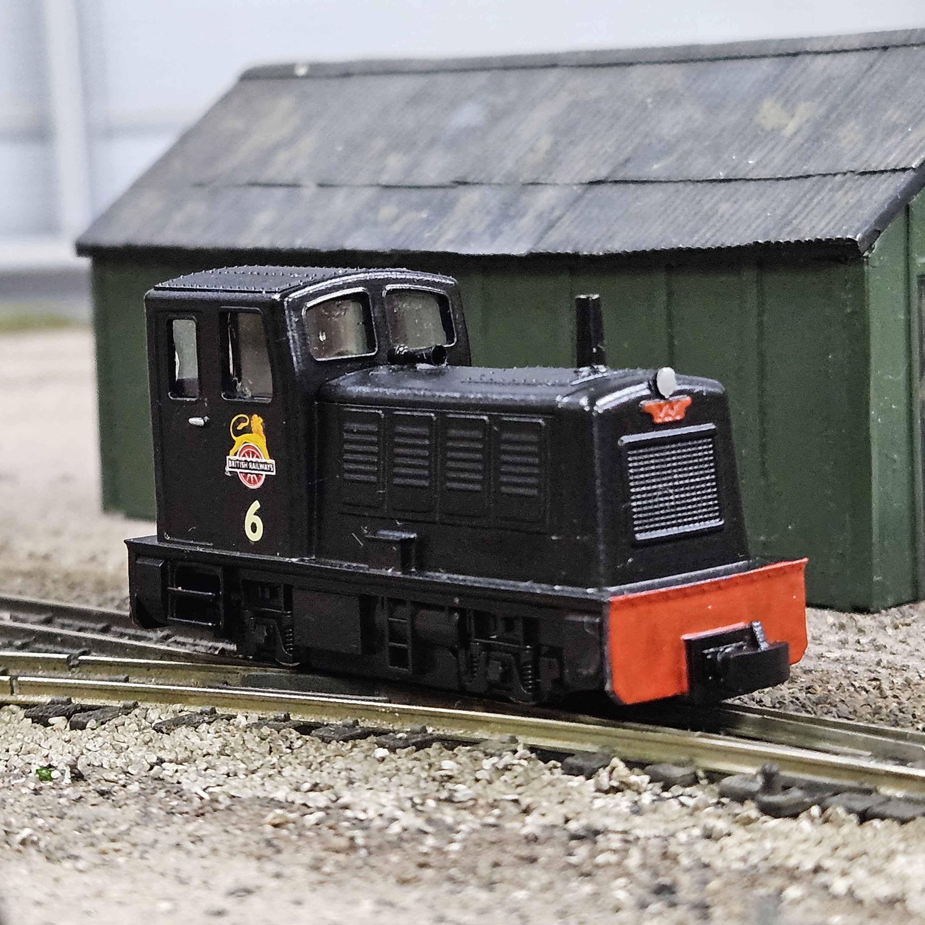 Plastic Model Blog: Kitmaster Diesel Electric Shunter - Class 08