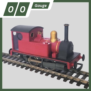 OO Side Tank 'Muntjac' Locomotive - Fits Hornby or Dapol Pug Chassis - 00 Gauge, 3D Printed Kit