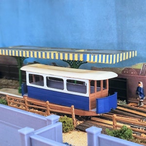Volks Electric Railway No.5 - Fits Kato 11-109 Chassis - 009 Narrow Gauge, 3D Printed Kit