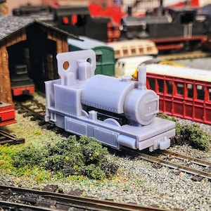 Fletcher Jennings Steam Tram - Fits Kato 11-109 Chassis - 009 Narrow Gauge, 3D Printed Kit