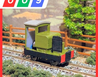 009 シンプレックス ガソリン機関車 - TU-16A シャーシに適合 - 009 狭軌、3Dプリントキット