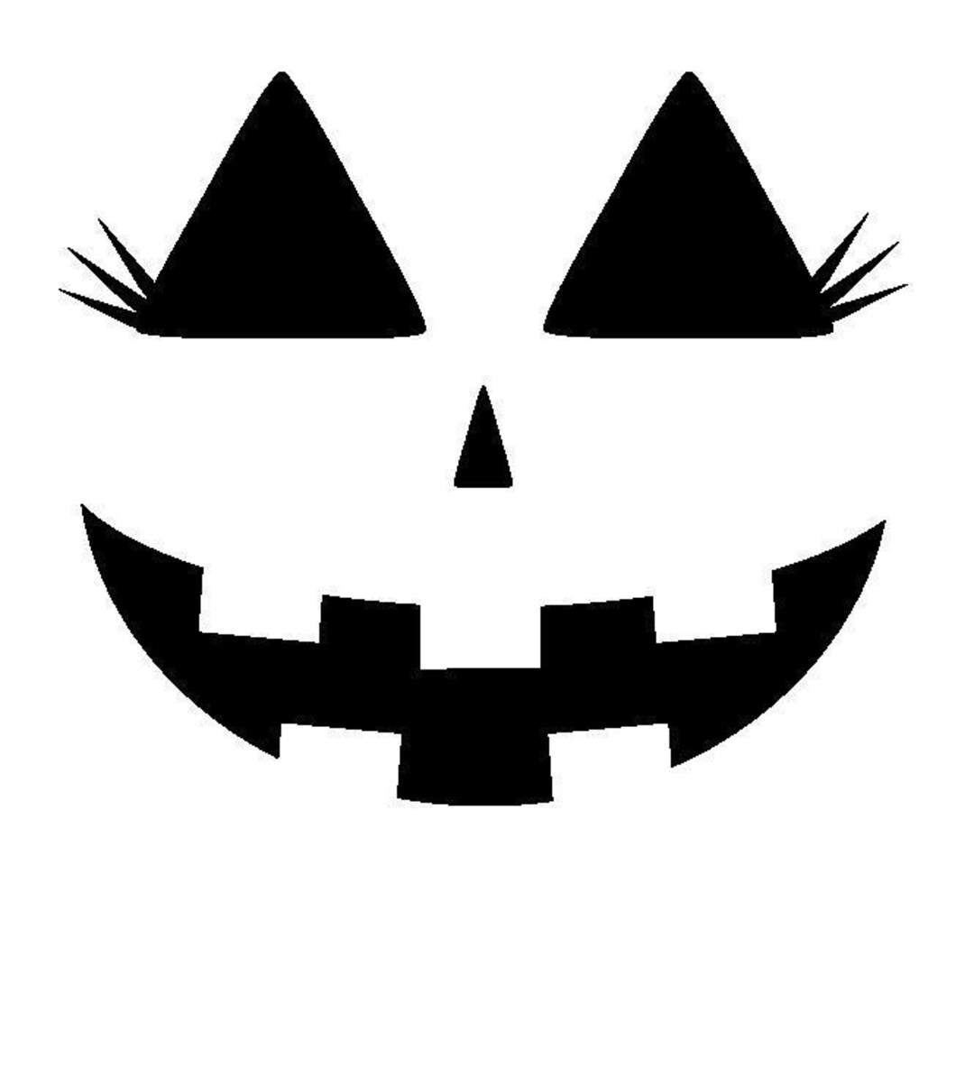 Jack-o-lantern Pumpkin Face Mother and Daughter - Etsy