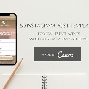 50 modelos de postagens do Instagram | Canva | Imóveis |
