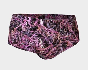 Irish Sea Moss ~ Athletic Mini Shorts ~ Yoga Shorts ~ Swim Shorts