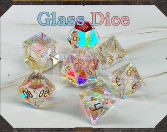 Prismatic Glass Dice