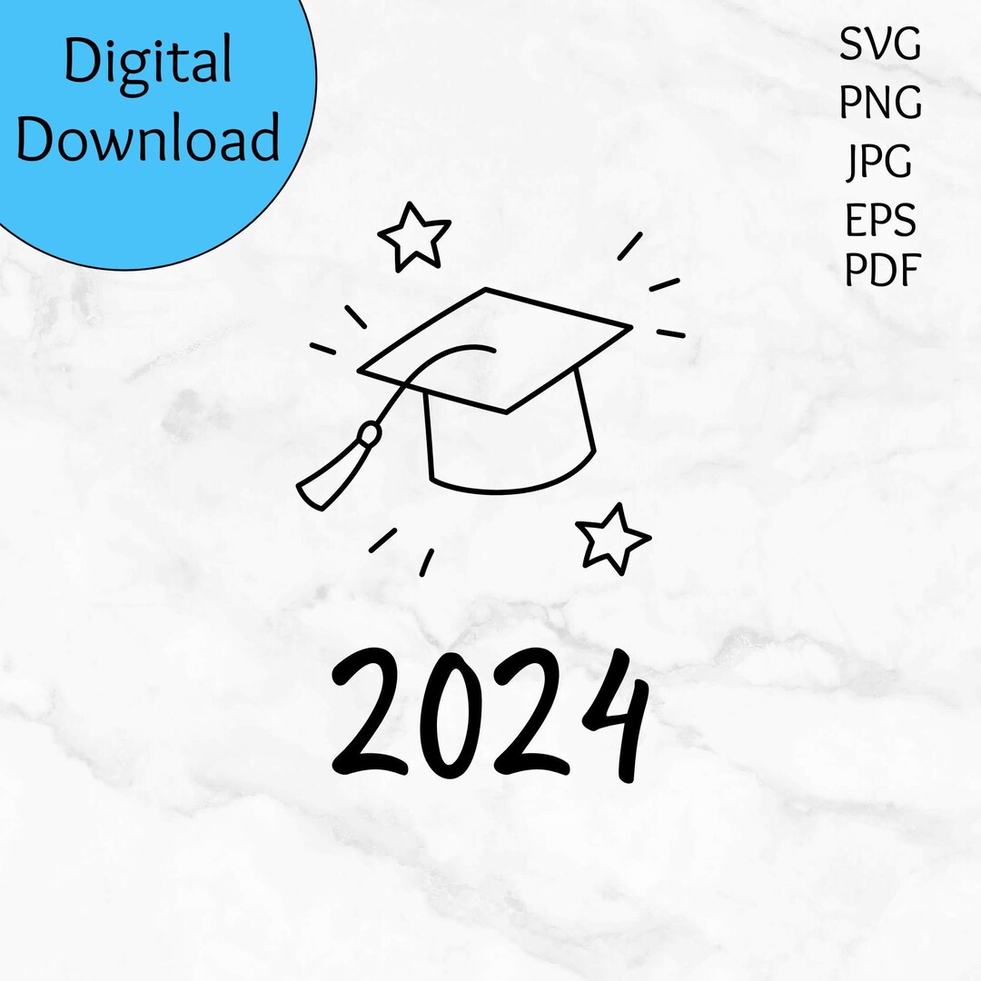2024 Graduation SVG, Graduate SVG, Graduation Shirt SVG, Graduation