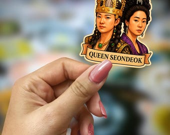 Adesivi Kdrama Queen Seondeok: adesivi in vinile impermeabili per diari