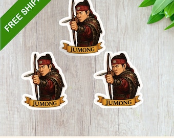Pegatinas de vinilo Jumong Kdrama: Calcomanías impermeables de dramas coreanos