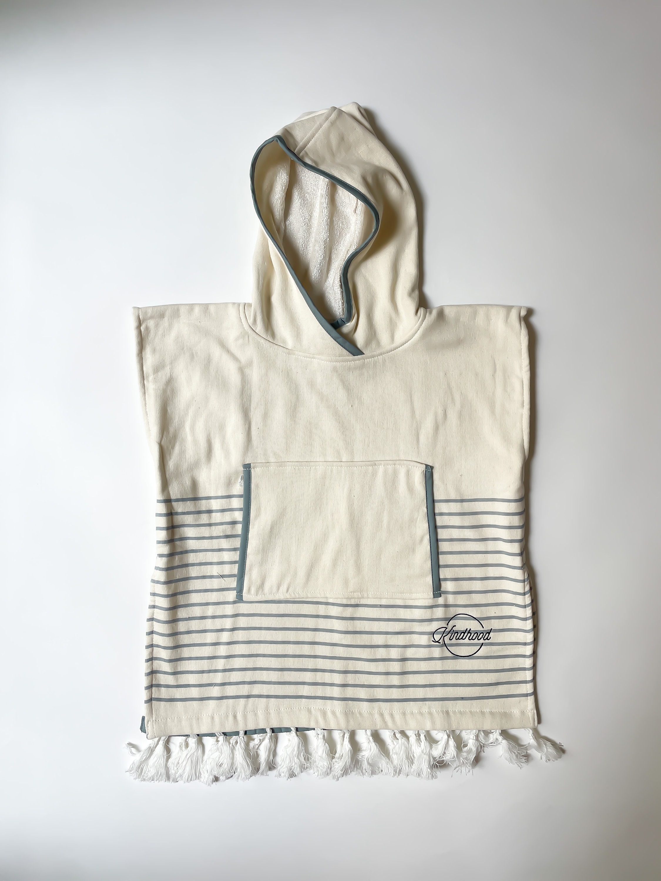 Baby & Toddler Hooded Poncho Towel - Apple and Pear Print