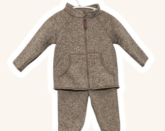 H&M-babypakje (6-9 maanden) | Beige gespikkeld, geliefd