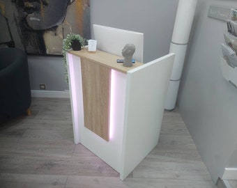beauty salon reception desk