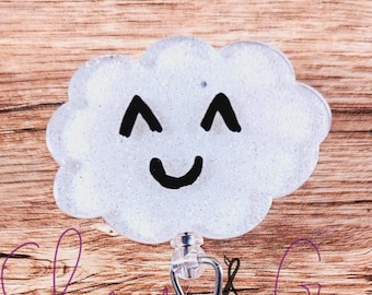 Happy Cloud Jojo, Krankenschwester Abzeichen Reel, Lehrer Ausweis Reel, Büro Ausweis Reel, Happy Cloud Joggen